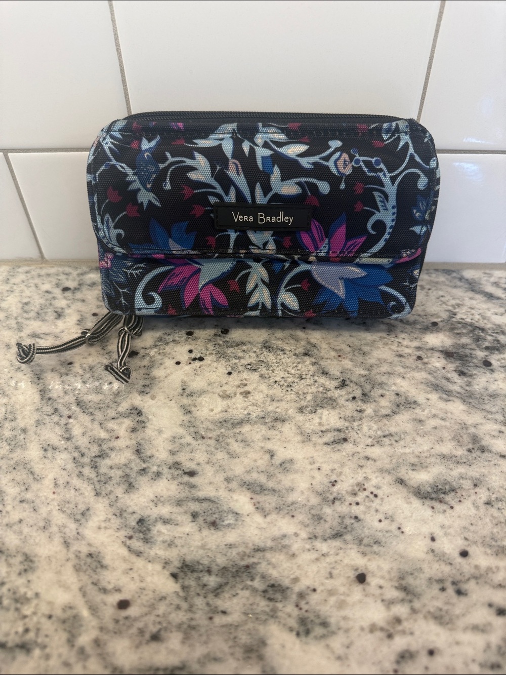 Vera Bradley Black Floral wallet